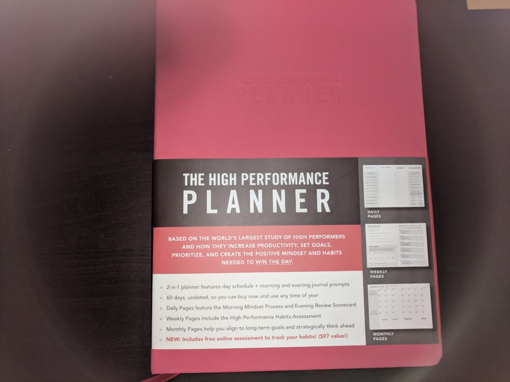 Brendon Burchard S The High Performance Planner Review